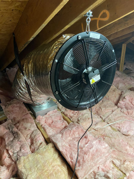 CentricAir 4.0 Whole House Fan Installation In Long Beach, CA